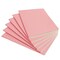 6 Pack Pink A5 Notebooks for Work, Travel, Business, School & More - College Ruled Notebook - Softcover Journals for Women & Men - Lined Note Books with 92 pages, 5.5" x 8.3"
